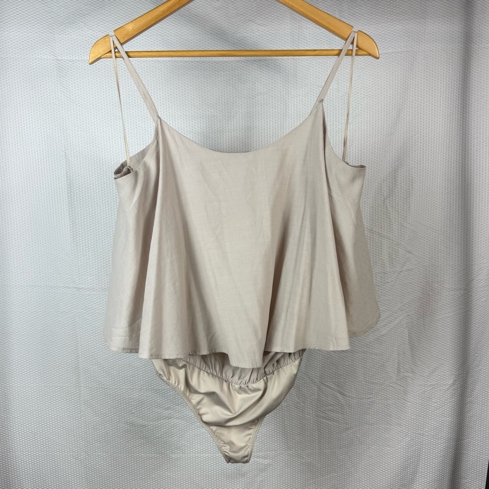 Flowy bodysuit tank size Large